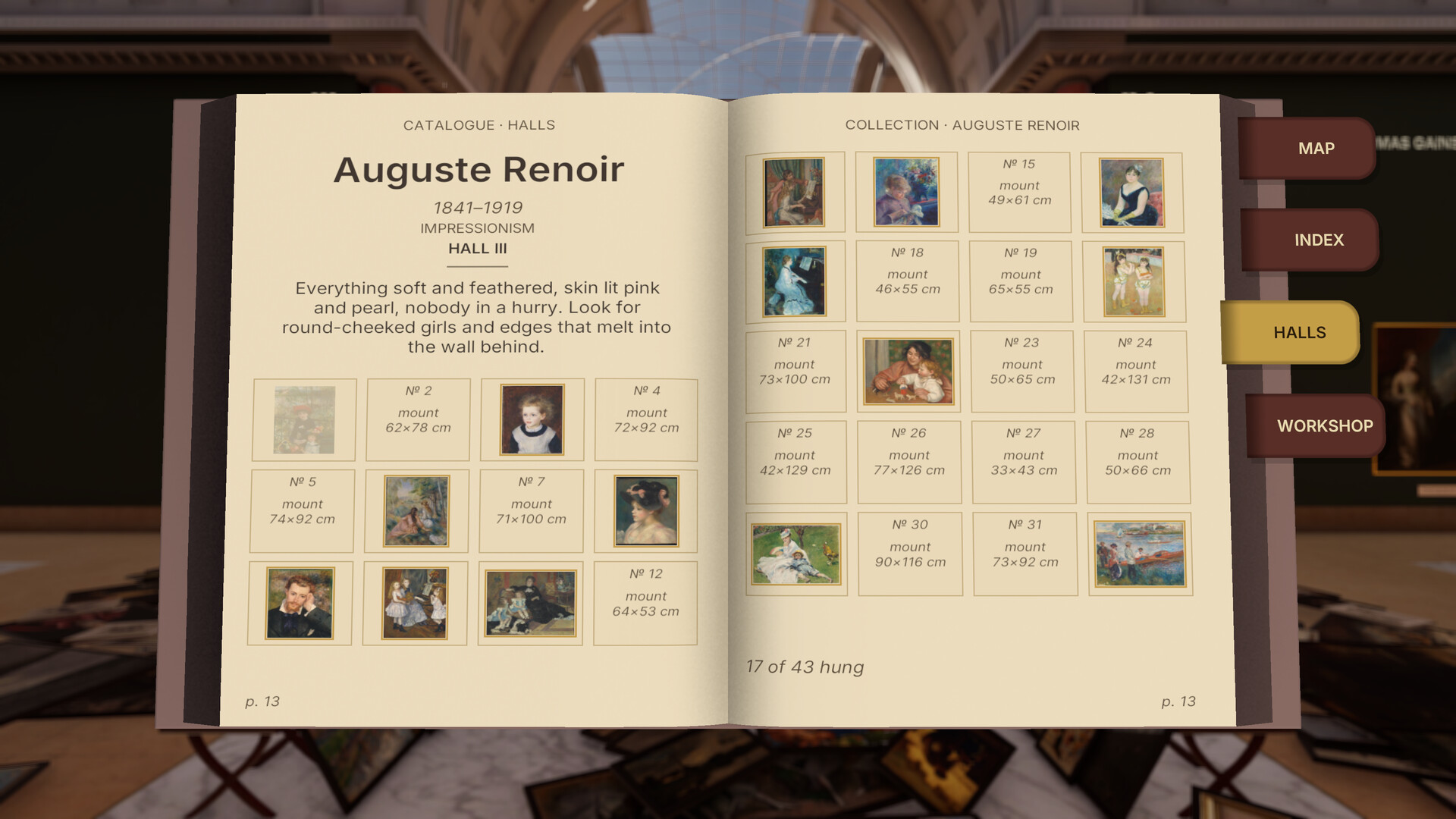 Rehang: A Museum Sorting Game screenshot 4