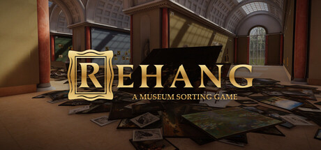 Rehang: A Museum Sorting Game — Steam header