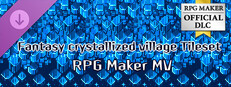 RPG Maker MV - Fantasy crystallized village Tileset Banner