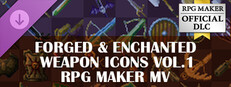 RPG Maker MV - Forged and Enchanted Weapon Icons Vol1 Banner