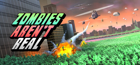 Zombies Aren't Real Banner