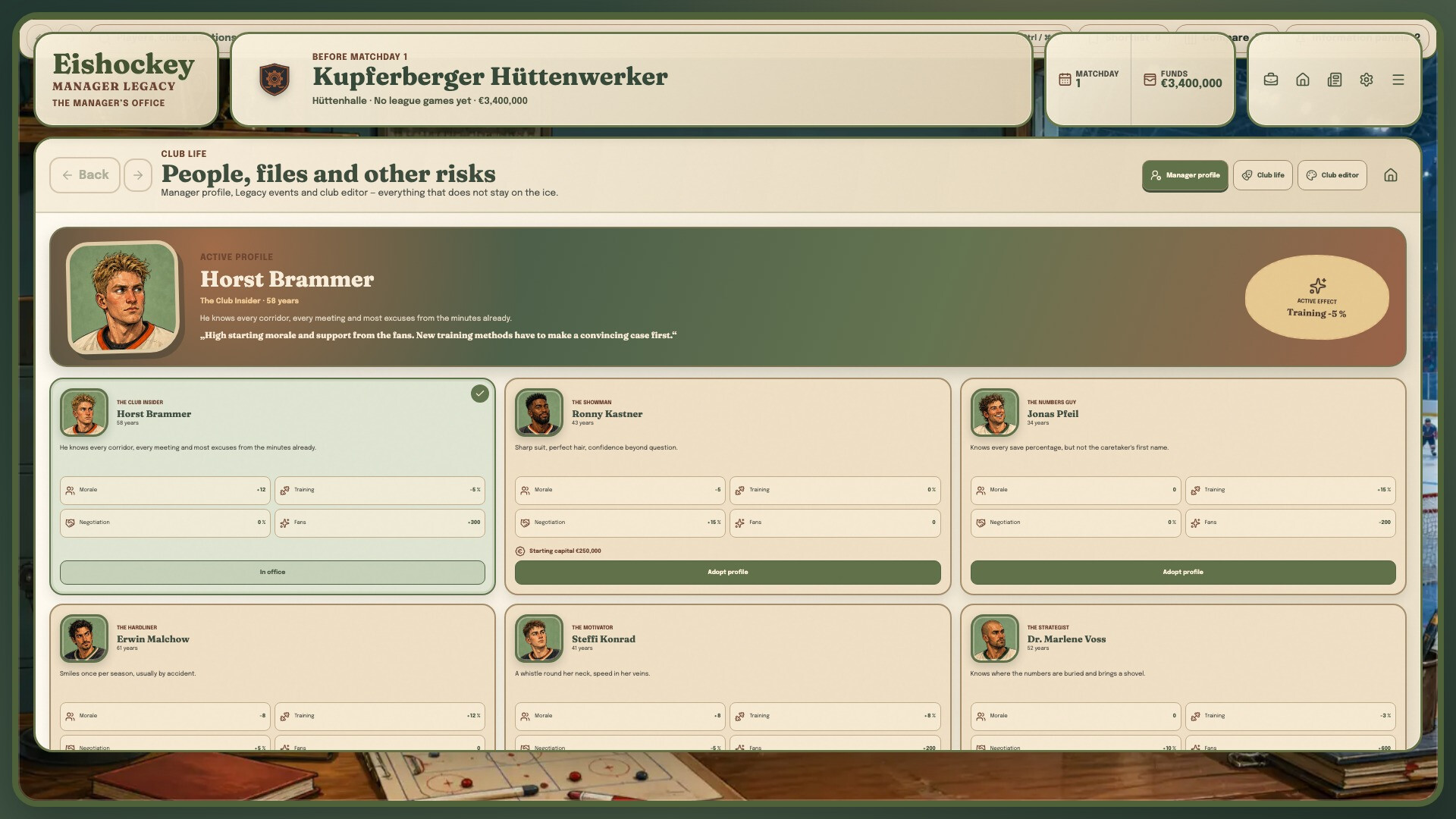 Eishockey Manager Legacy screenshot #8