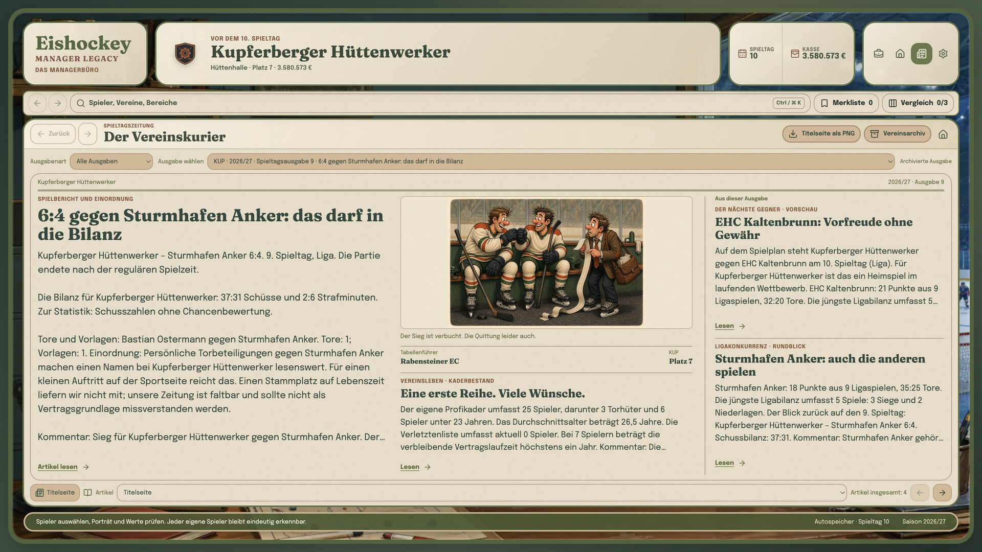 Eishockey Manager Legacy screenshot #13