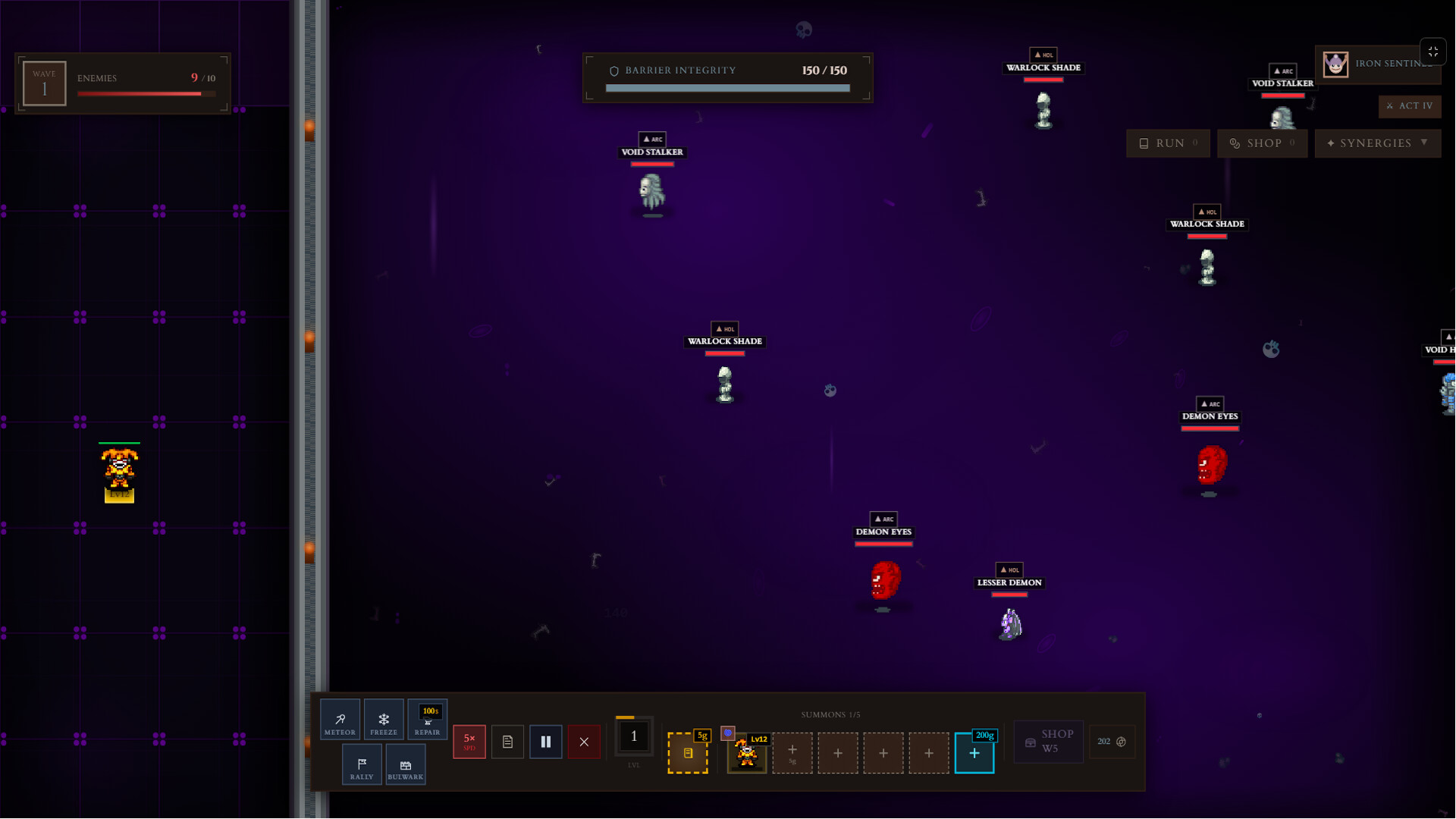 Grimhold — gameplay screenshot 1