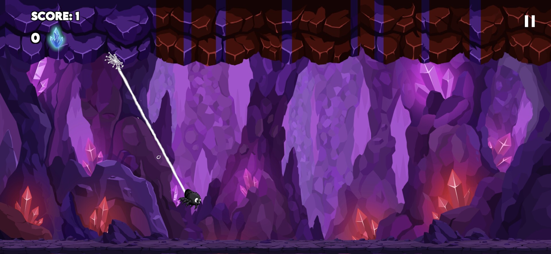 Swingy Spider screenshot 1