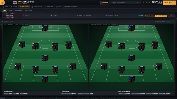 FOOTBALL EXECUTIVE 27 screenshot 1