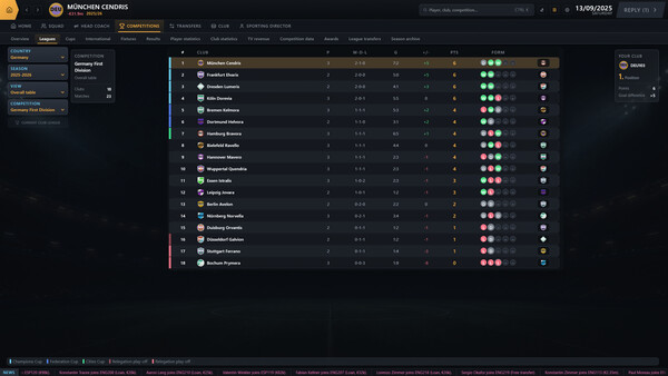 Screenshot of FOOTBALL EXECUTIVE 27
