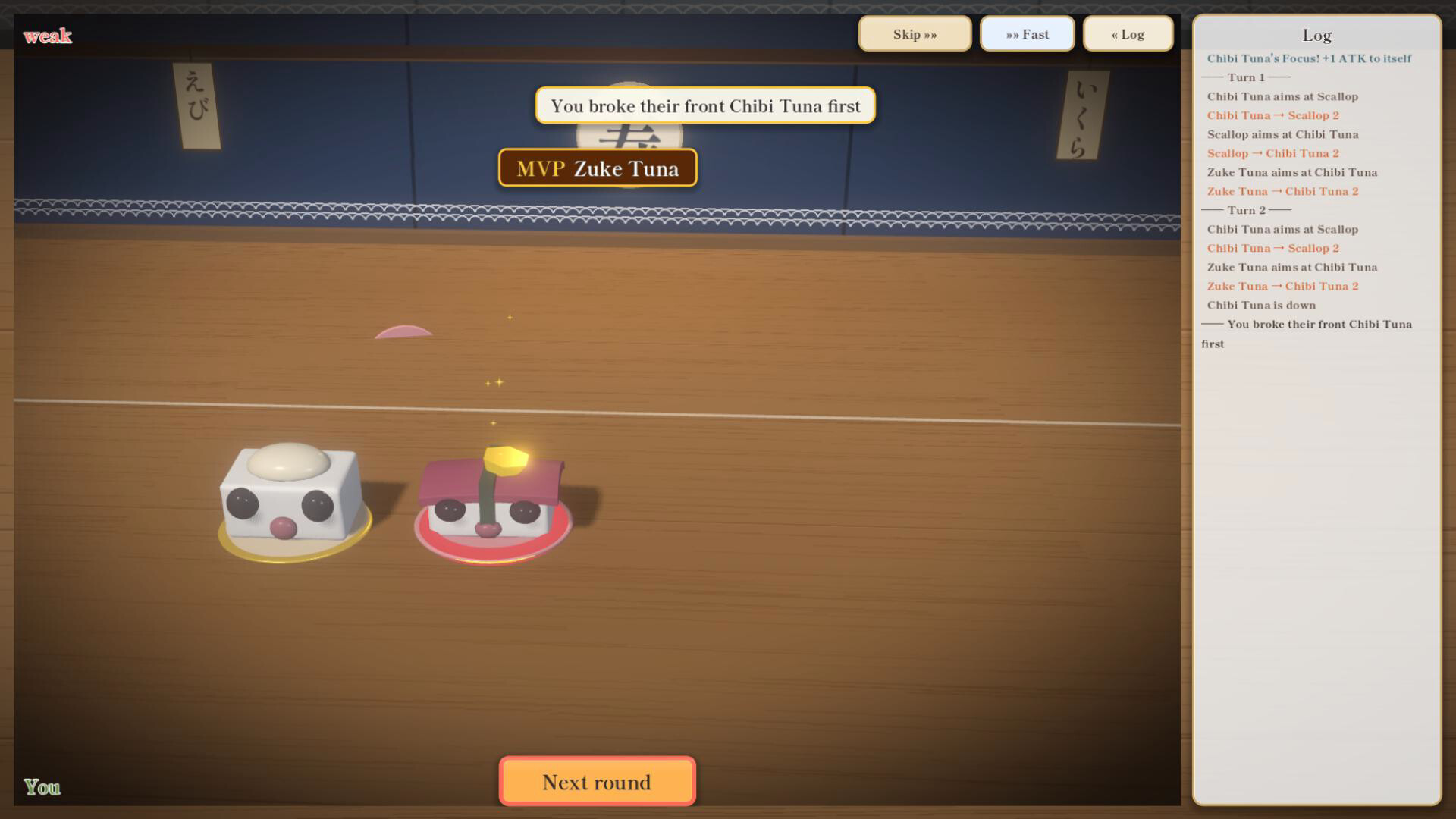 Sushi Gacha: Auto Battler screenshot #2
