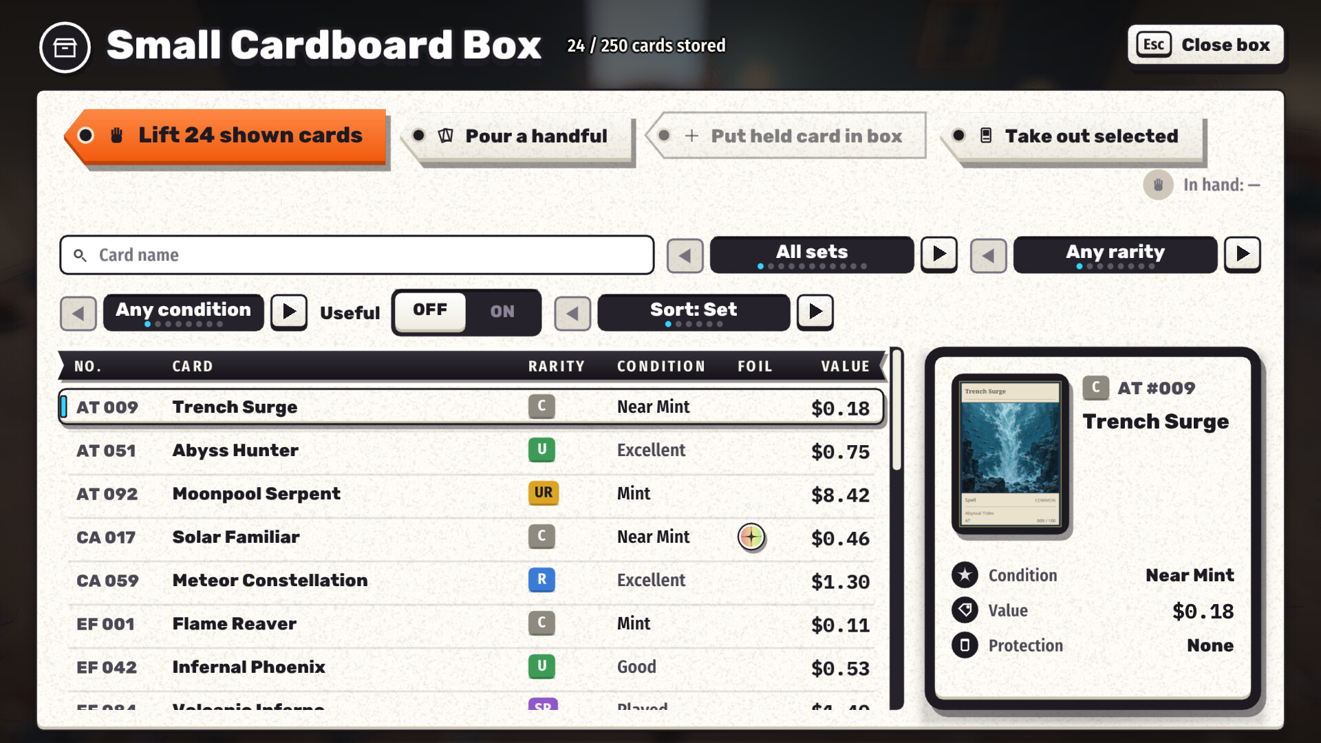 TCG: Collector’s Mess