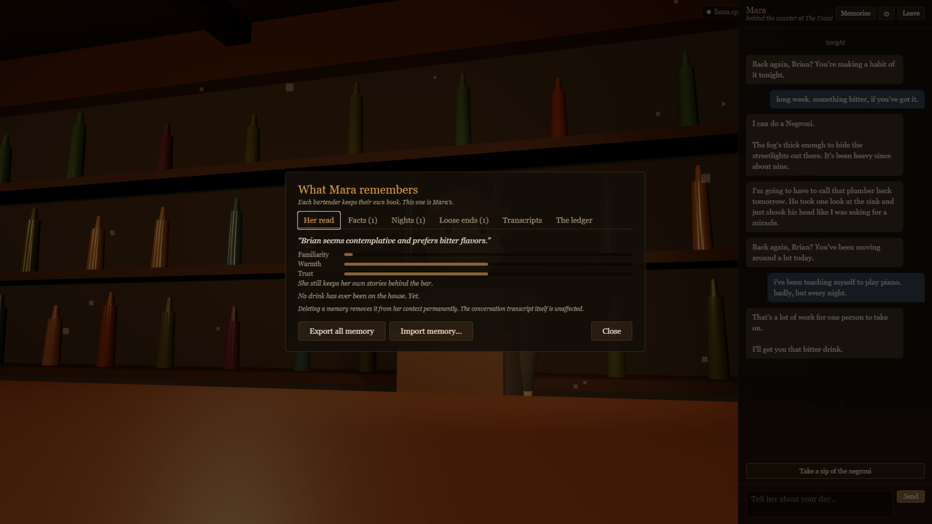 Your Usual screenshot #2