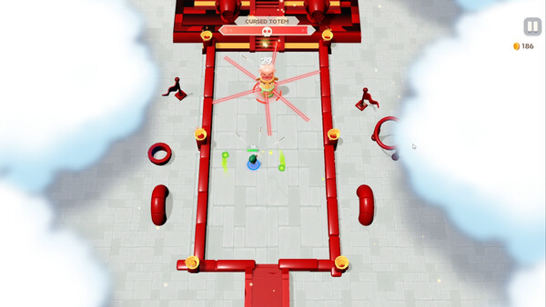 Chibi Legends: Mini Mayhem 스크린샷 1