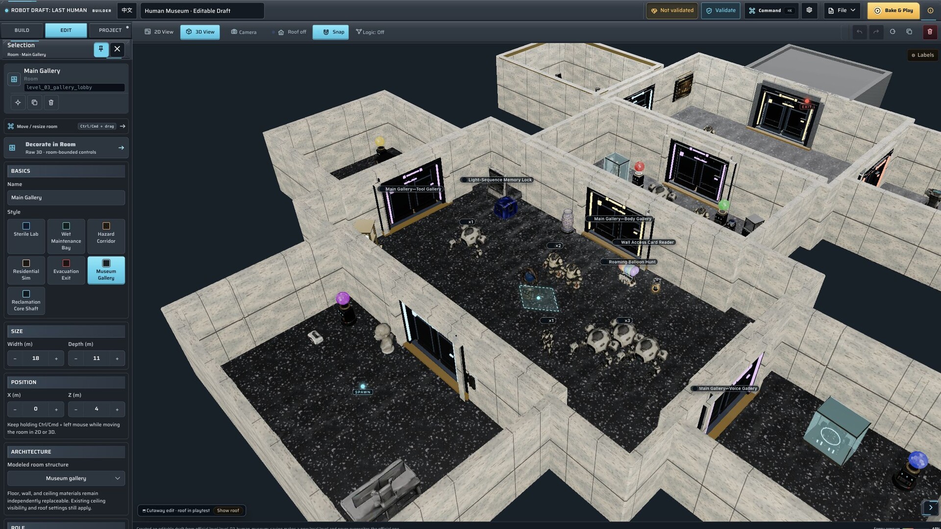 ROBOT DRAFT: LAST HUMAN screenshot 4