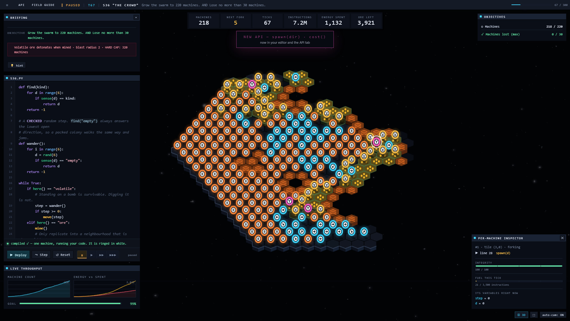 FORK BOMB: A Programming Game – Screenshot 3