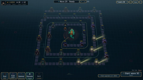 The Fisher King TD screenshot 2