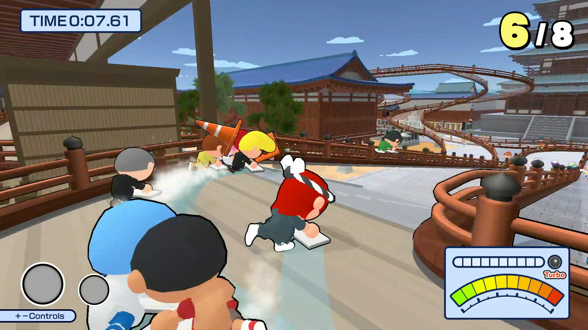 Floor Wiping Race