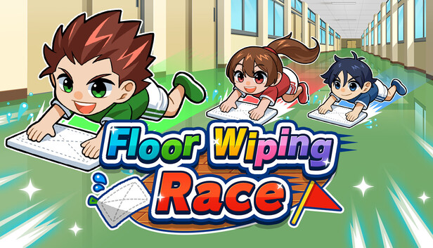 Floor Wiping Race