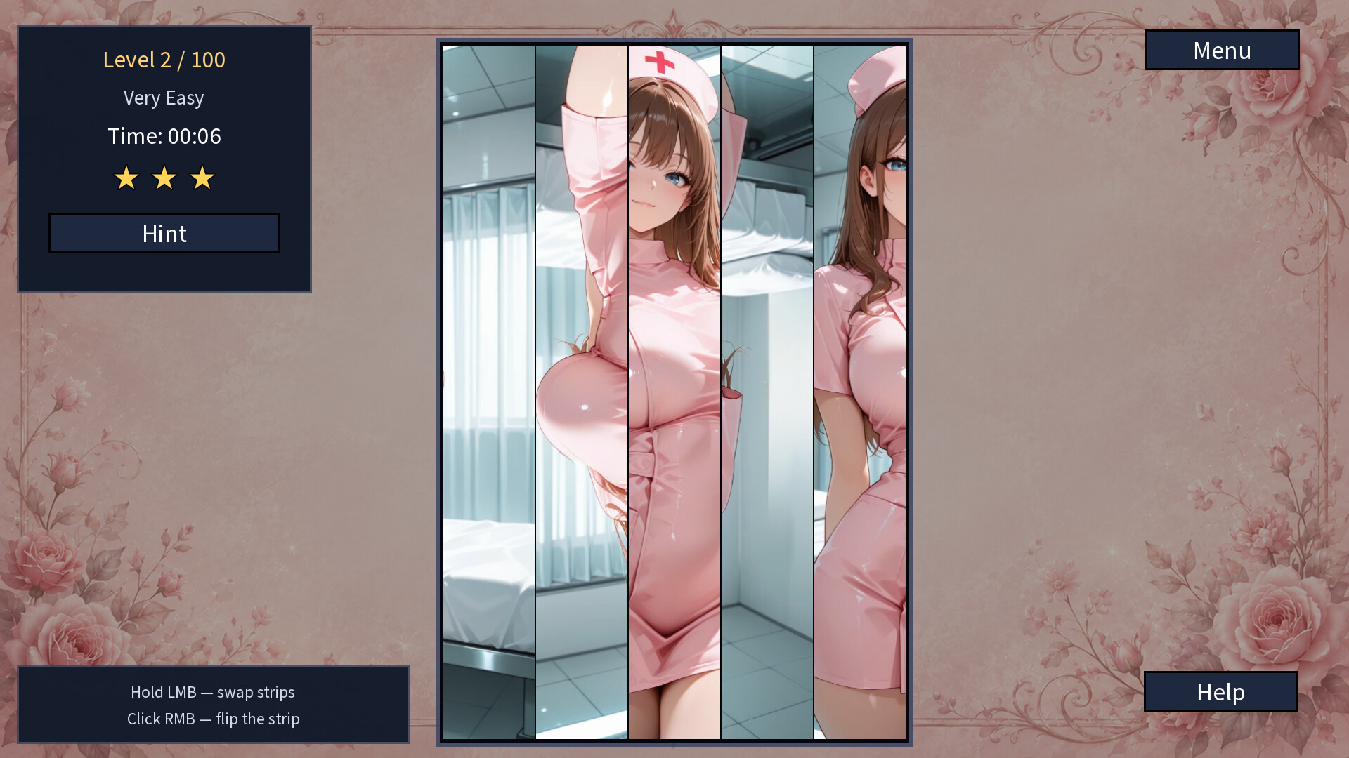 My Naughty Nurse: Hentai Puzzle screenshot 20