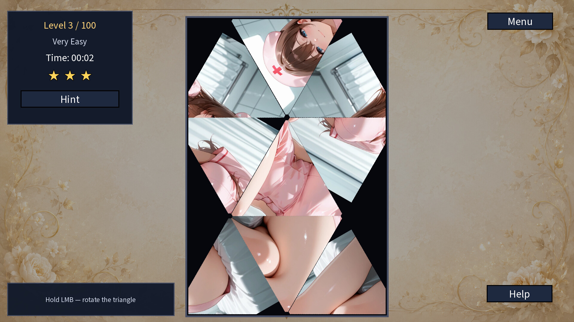 My Naughty Nurse: Hentai Puzzle screenshot 12