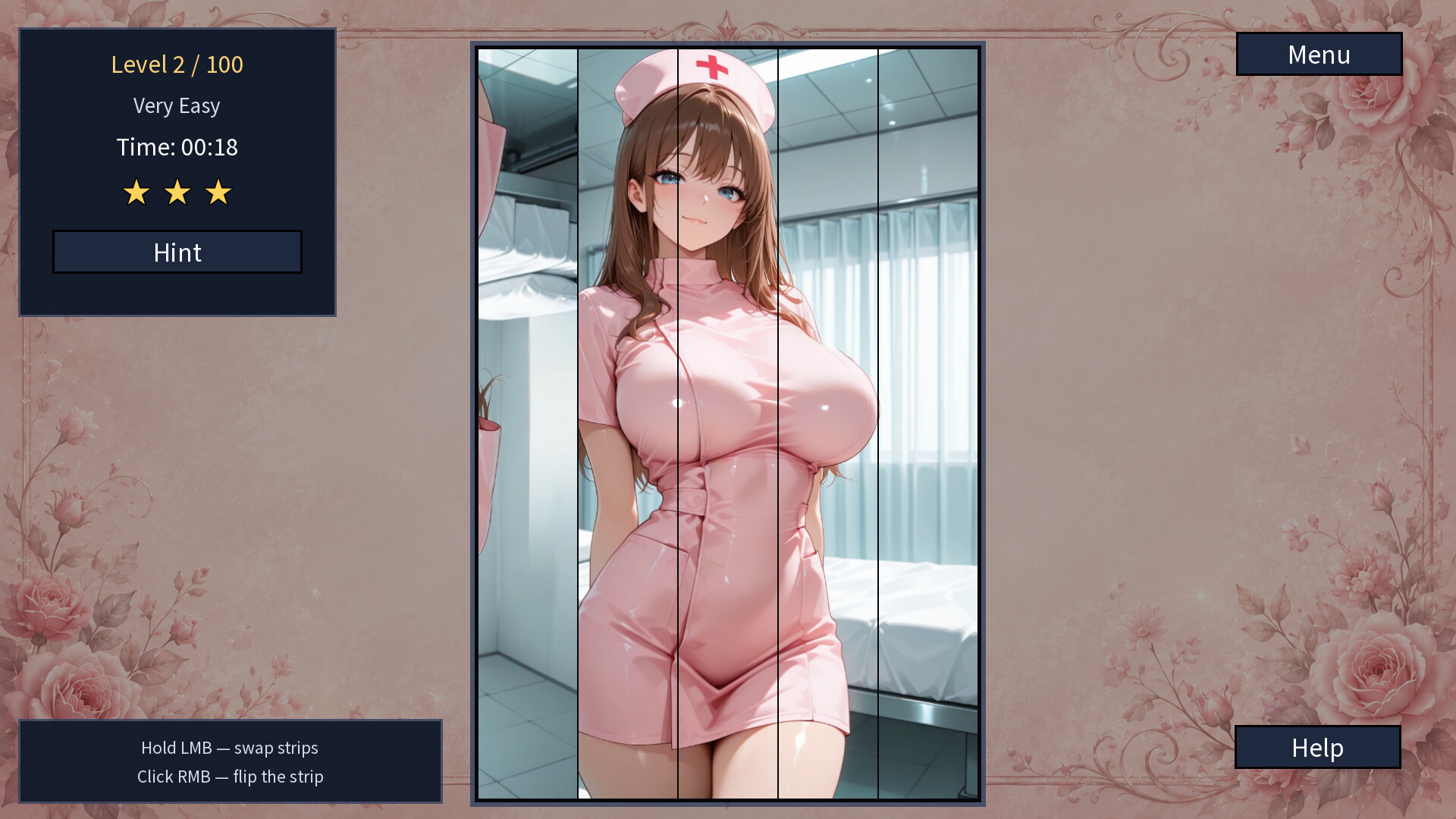 My Naughty Nurse: Hentai Puzzle screenshot 16