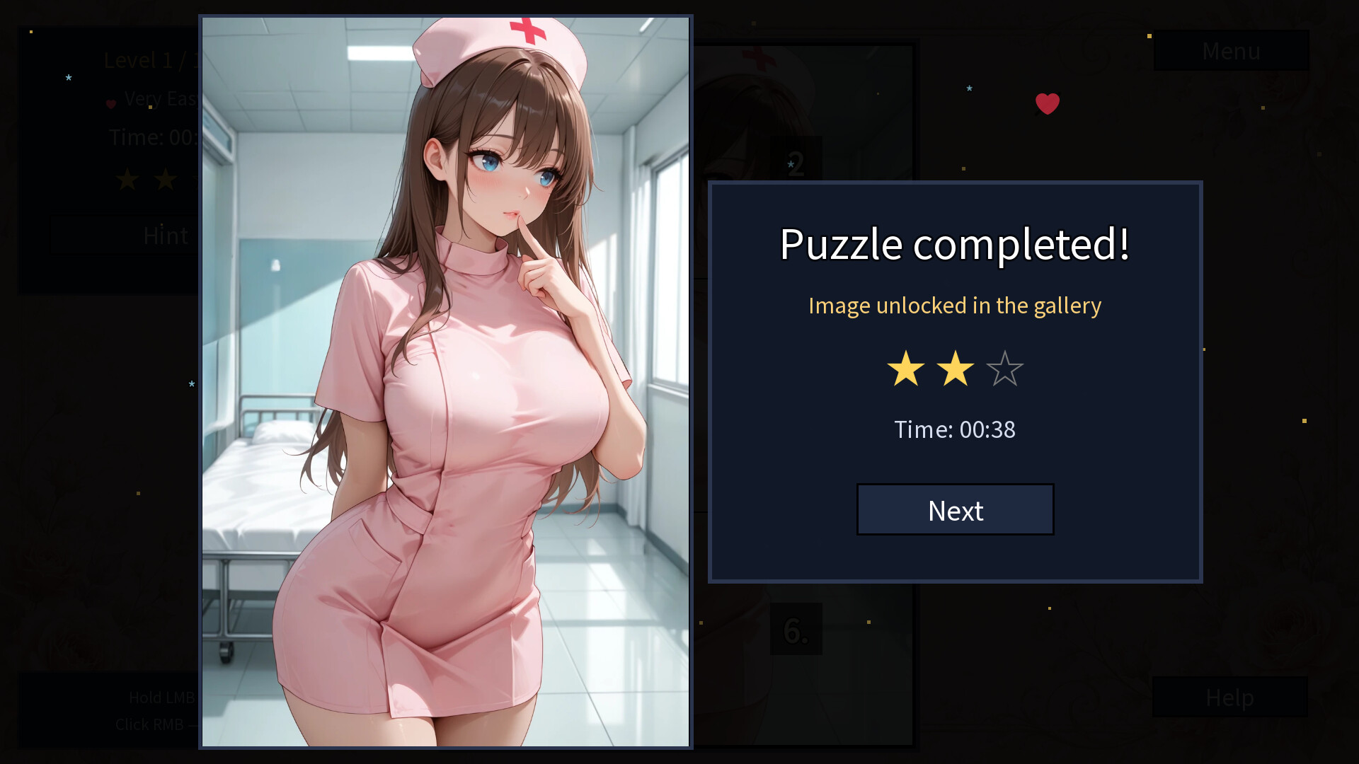 My Naughty Nurse: Hentai Puzzle screenshot 15
