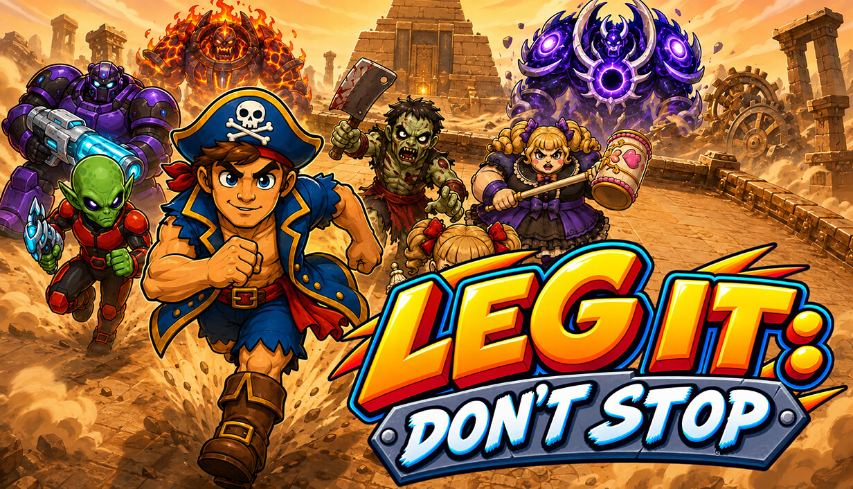 Leg It: Don't Stop cover art