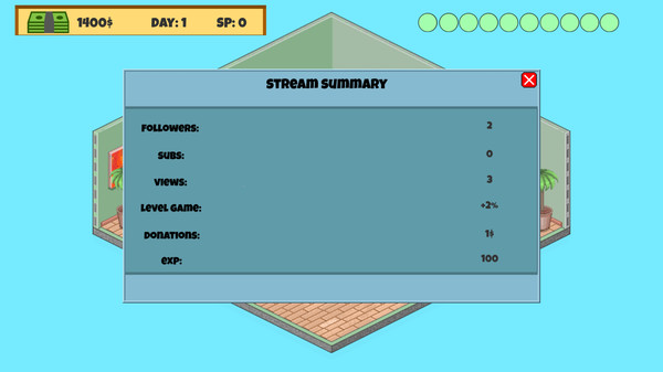 Screenshot z Streamer Simulator