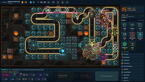 Neon Bastion screenshot 6