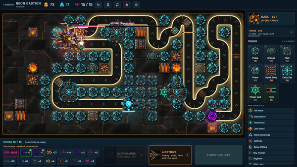Neon Bastion screenshot 5