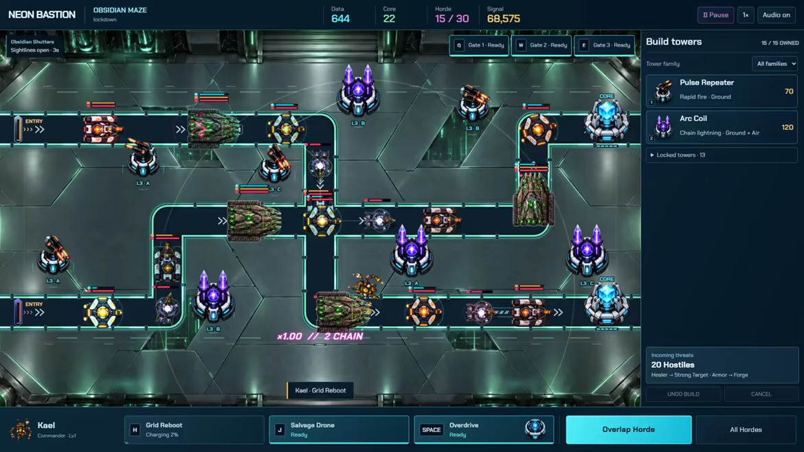 Neon Bastion video 5