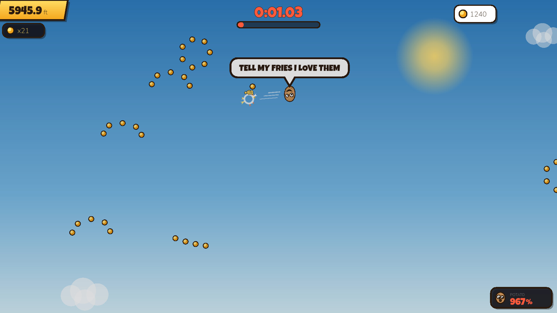 Silly Potato — Home-Run Edition — gameplay screenshot 5