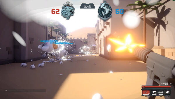 Screenshot of Peckout
