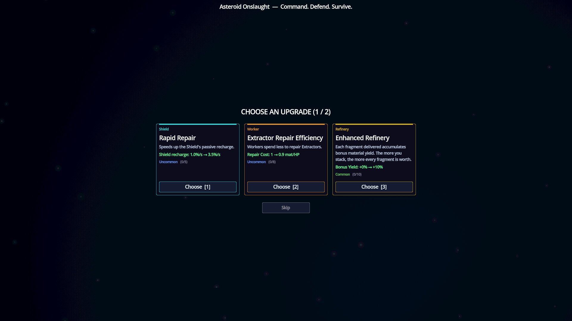 Asteroid Onslaught: Command. Defend. Survive. screenshot #8
