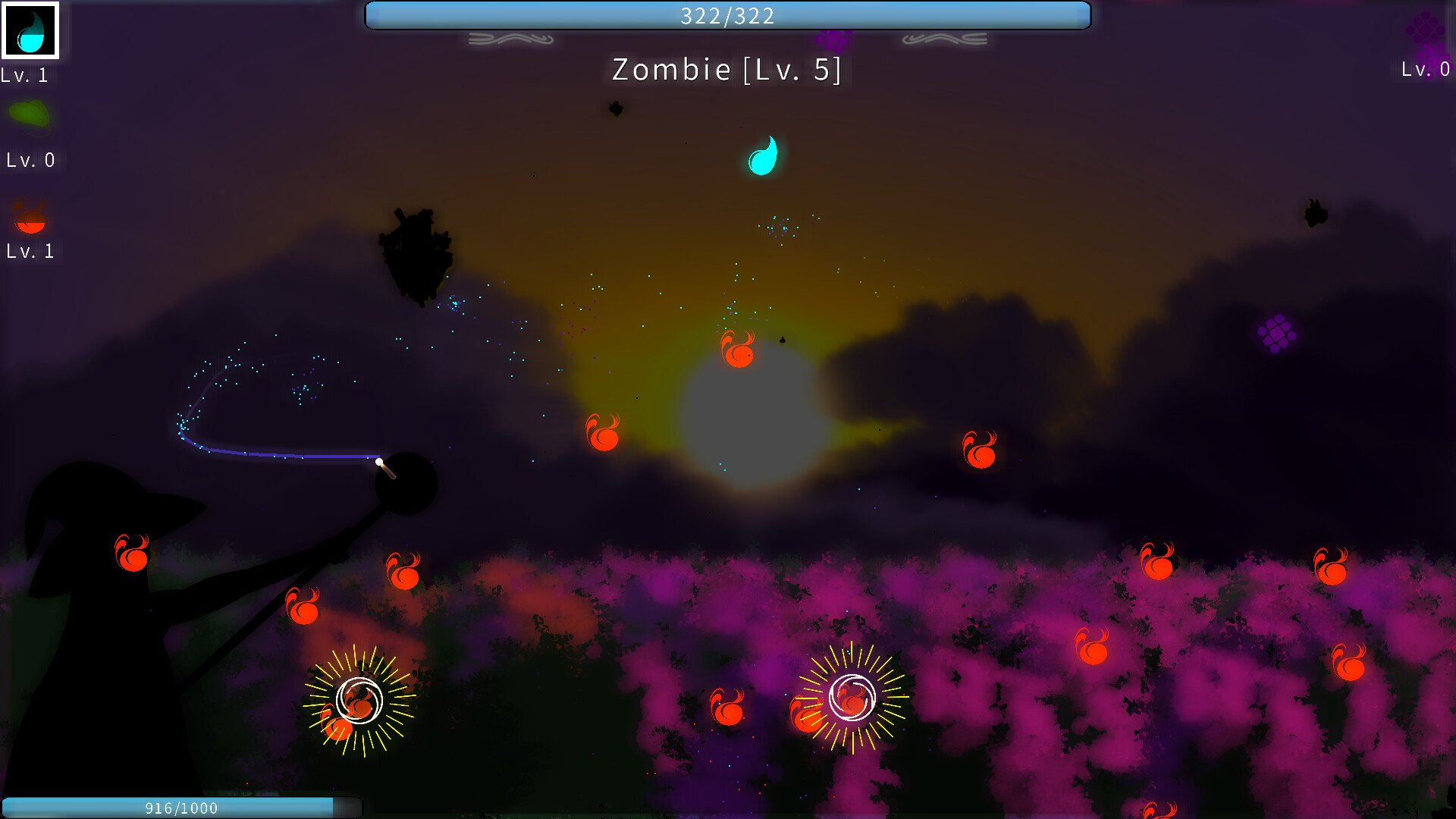 The Idle Witch and Her Tower of BOOOOM! screenshot #1