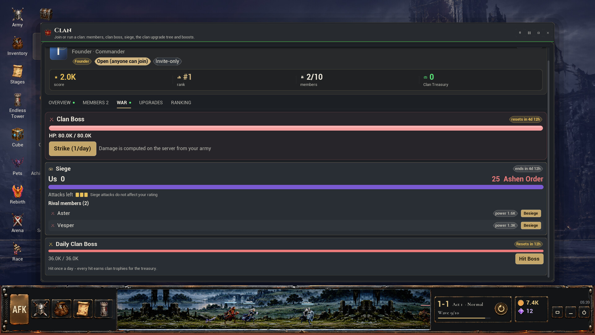 AFK - Army For Keyboard