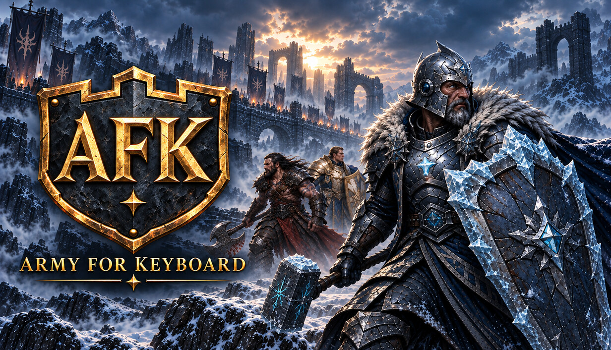 AFK - Army For Keyboard cover art
