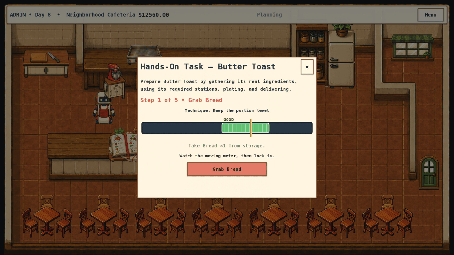 Byte Bistro — gameplay screenshot 2