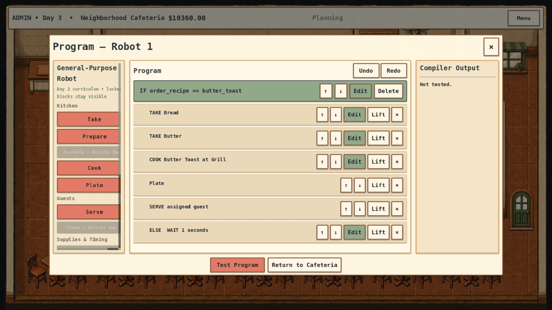 Byte Bistro — gameplay screenshot 1