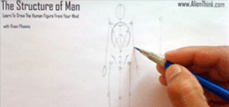 Complete Figure Drawing Course HD: 002 - Core Structure of the Human Figure banner