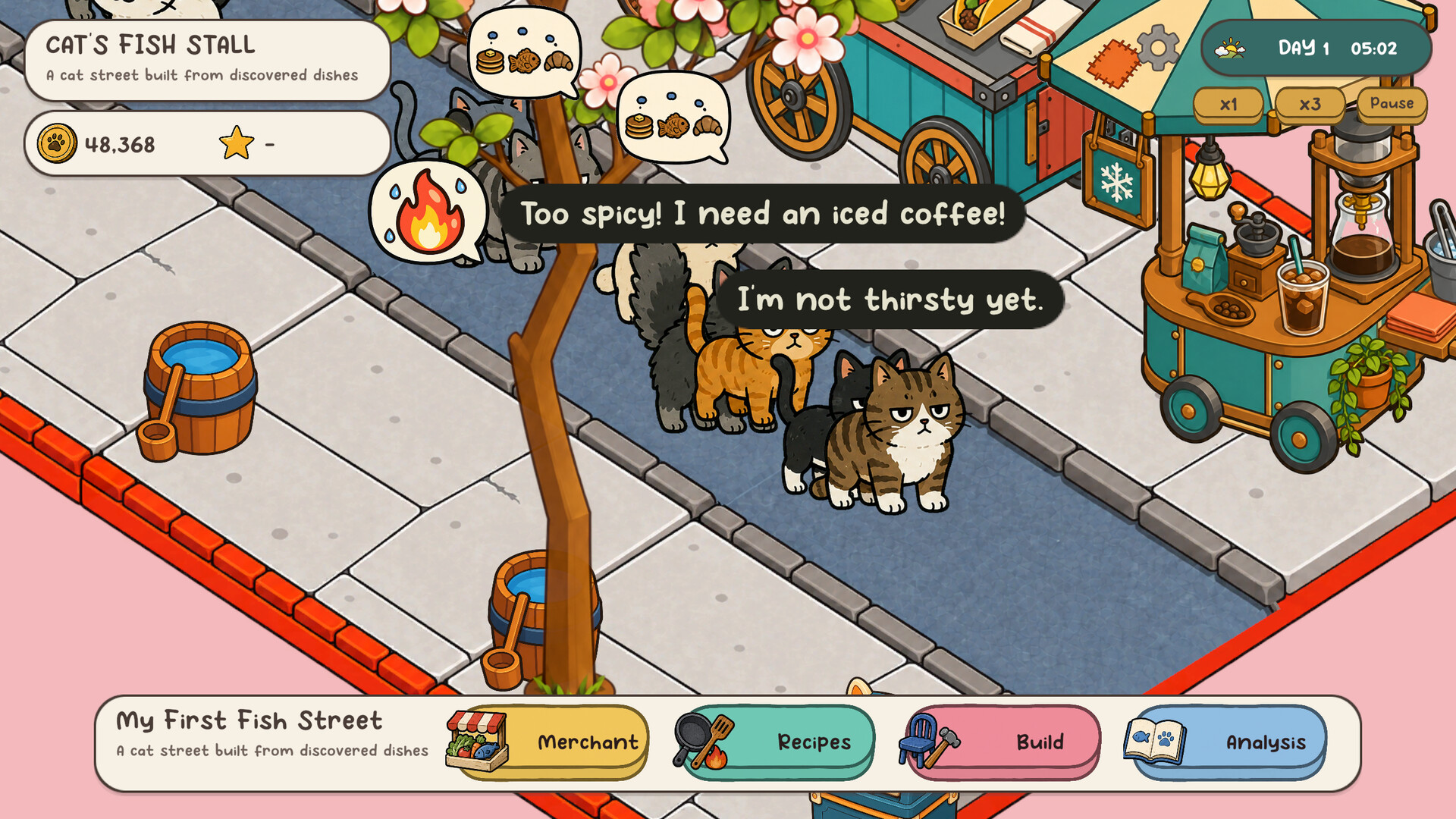 Cat's Fish Stall screenshot #1