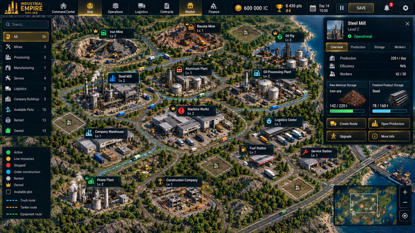 Industrial Empire Online screenshot 2