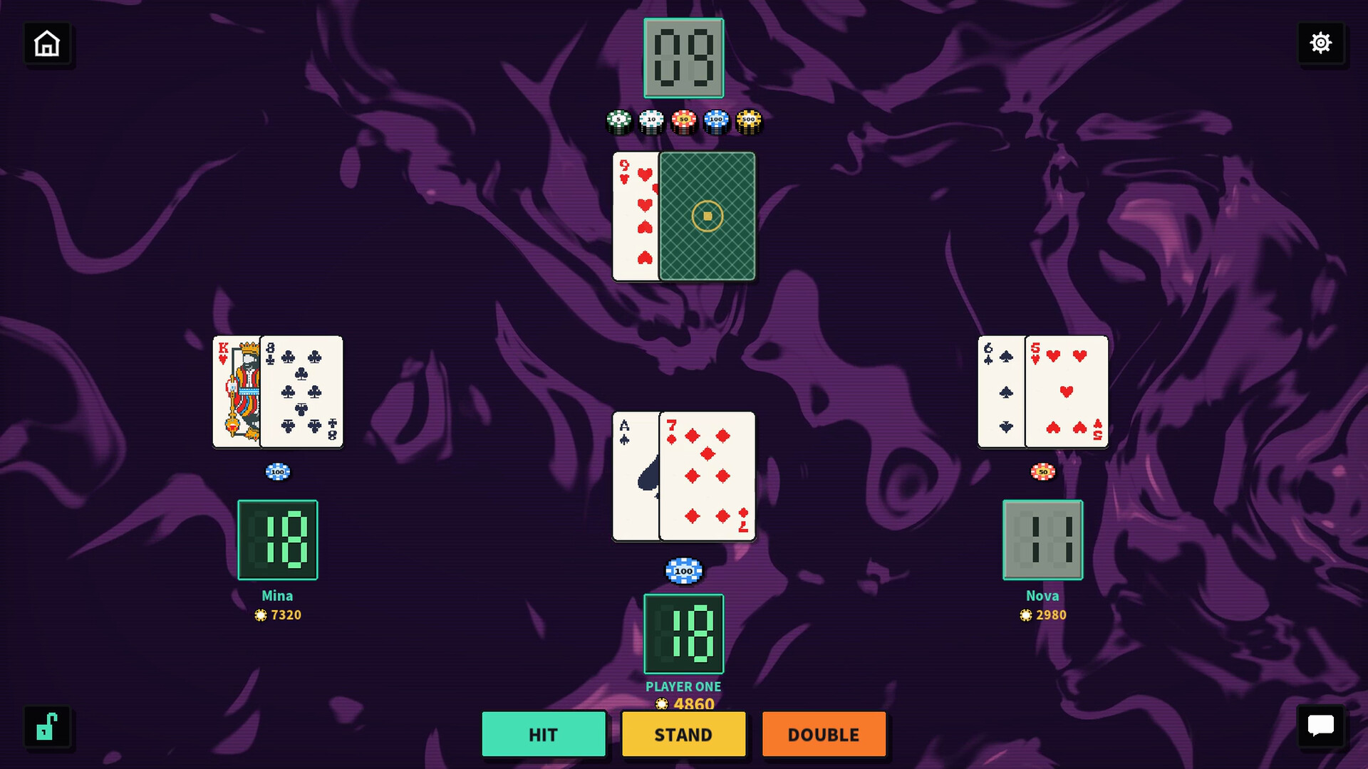 Pixel BlackJack  -  二十一点 screenshot 10