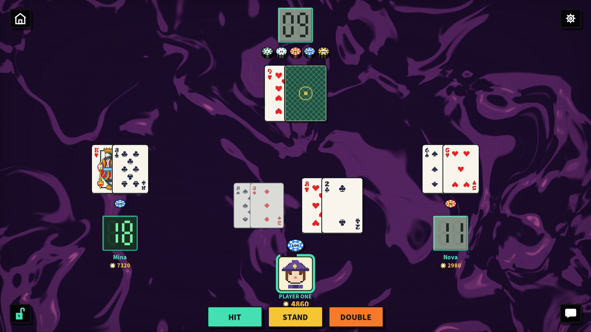 Pixel BlackJack  -  二十一点 screenshot 9