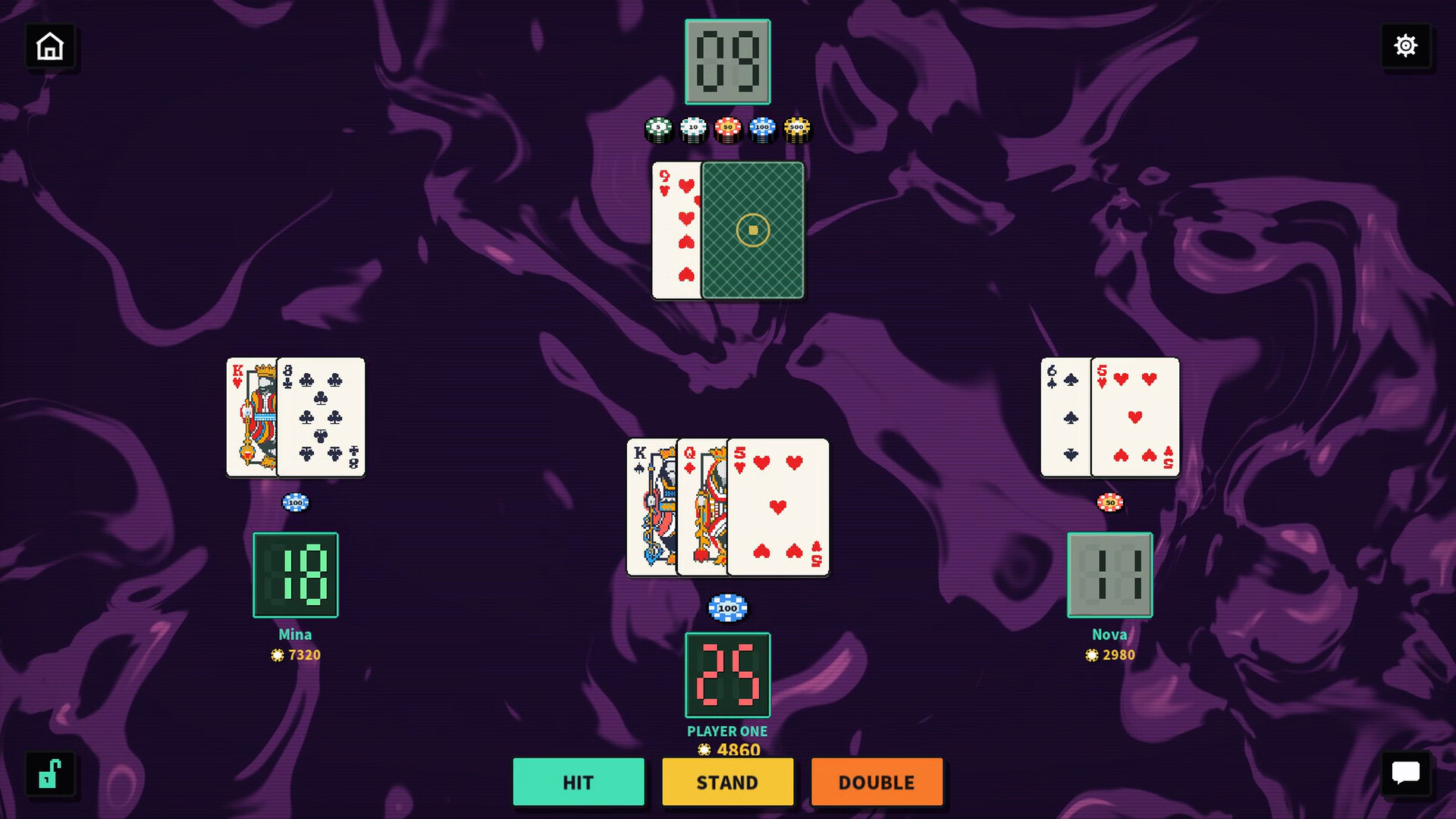 Pixel BlackJack  -  二十一点 screenshot 8