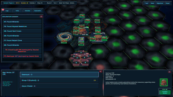 Deep Ocean 4X - Conquest of the Abyss screenshot 2
