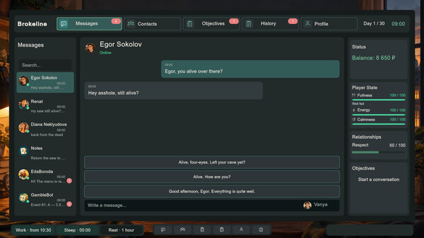 Brokeline screenshot 4