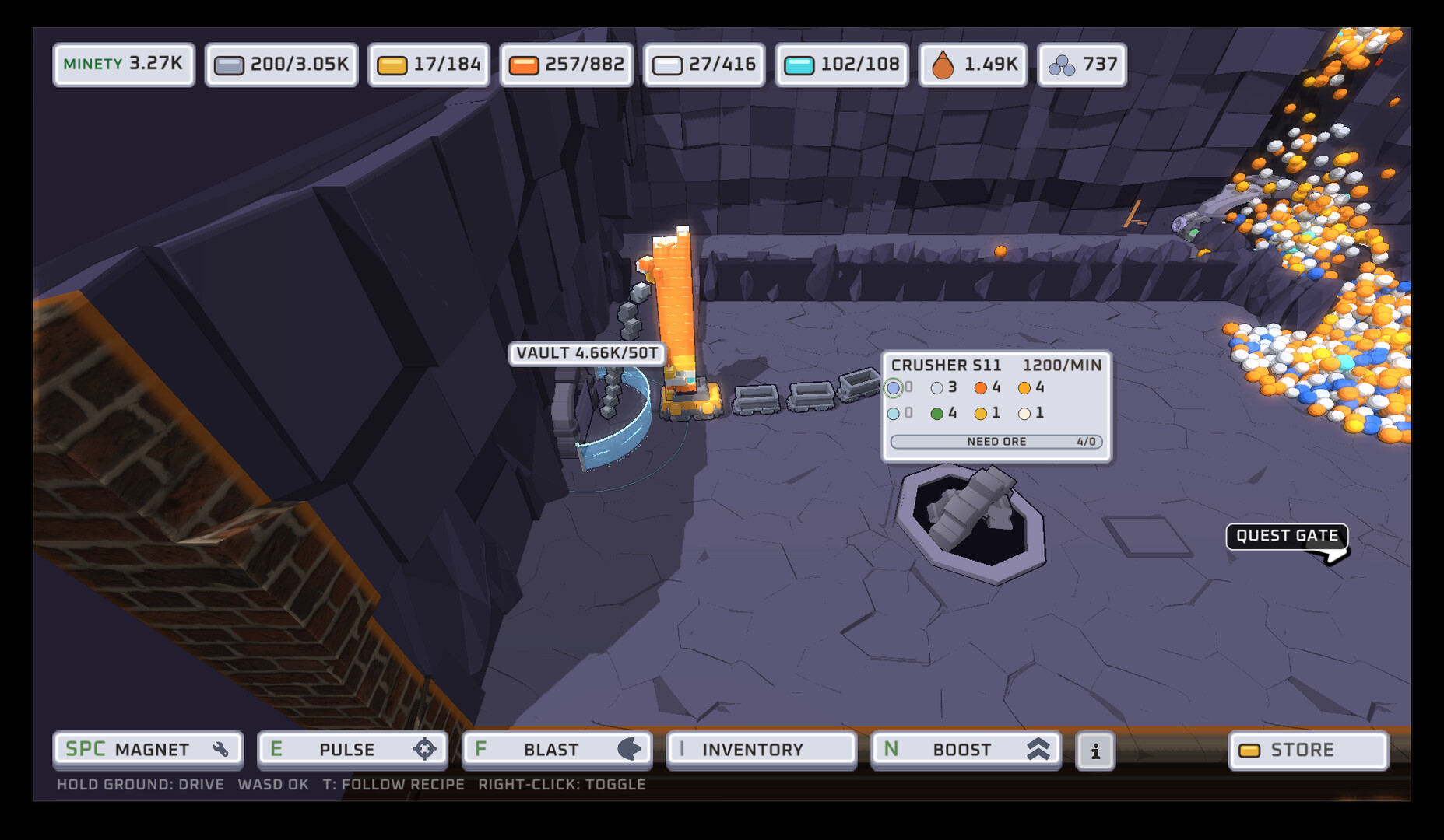 Minevester: Carry and Build screenshot #5