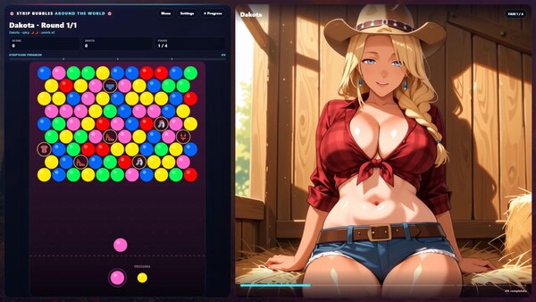 Strip Bubbles: Around the World screenshot 5