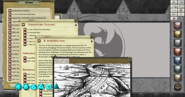 Fantasy Grounds - Fen of the Five-Fold Maw (PFRPG)