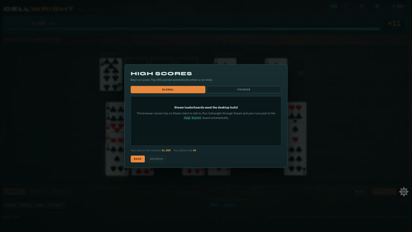 Cellwright - A FreeCell Roguelike screenshot 7