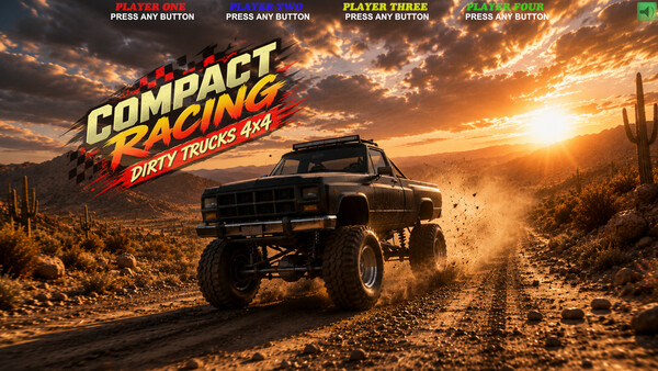 Compact Racing: Dirty Trucks 4x4 스크린샷 1